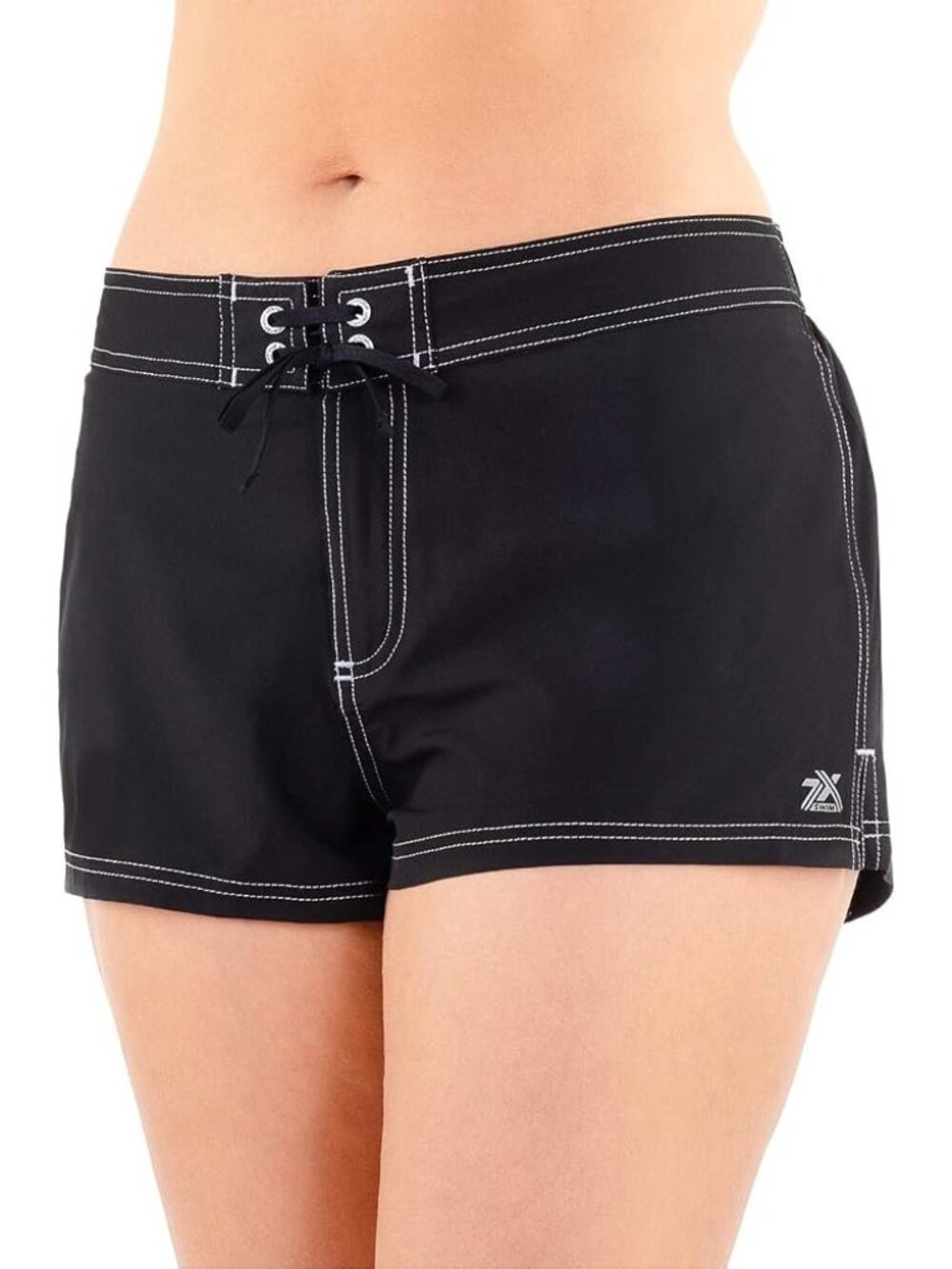 ZeroXposur Black Women's Swim Surf Boardshorts Size 10